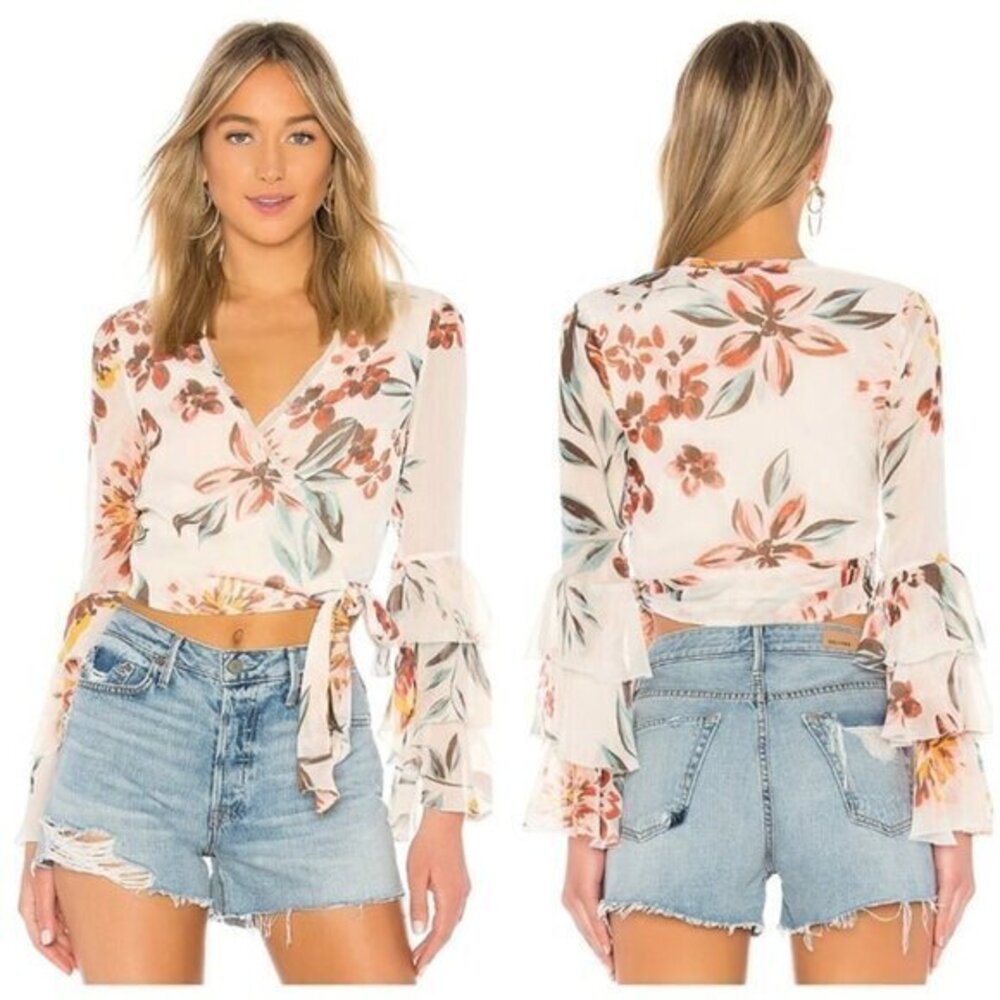 Tularosa Adriana Top - Dahlia Floral